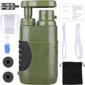 Better Tasting Portable Outdoor Emergency Survival Hand Pump Water Filter Camping Water Purifier Outdoor Survival Travel Gear