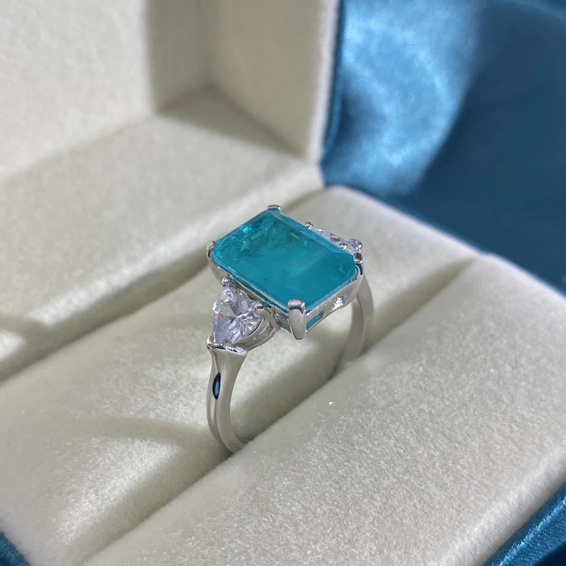 Tonglin Natural Gemstone Series Sterling Silver Rings