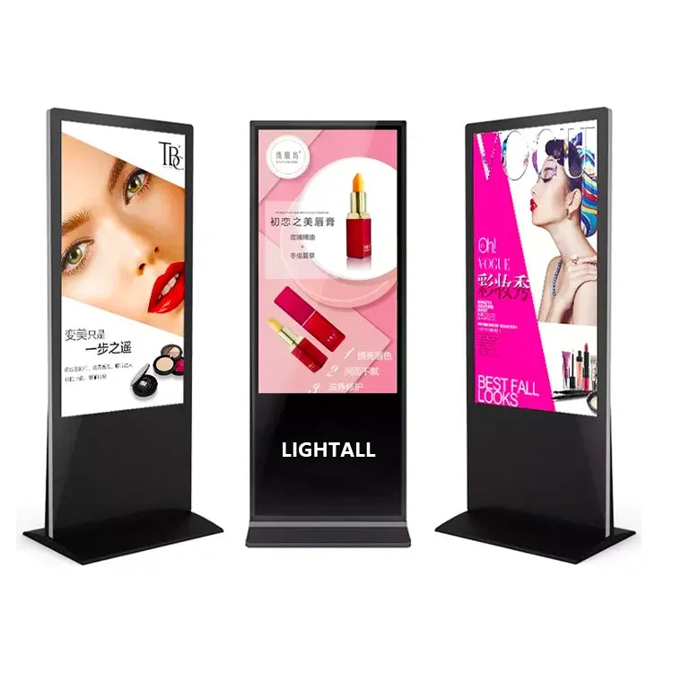 Android 9.0 55 Inch Indoor Advertising Player LCD Digital Signage Floor Standing Kiosk LCD Display Screen MegaBDM