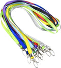 Direct Factory Universal Fashionable Eagle Hook Key Chain Embroidered Canvas Neck Strap for Nylon Lanyards
