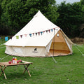 CHANODUG 4 6 8 Person Instant Setup House Shaped Marquee Glamping Canvas Luxury Outdoor Family Waterproof Large Camping Tent