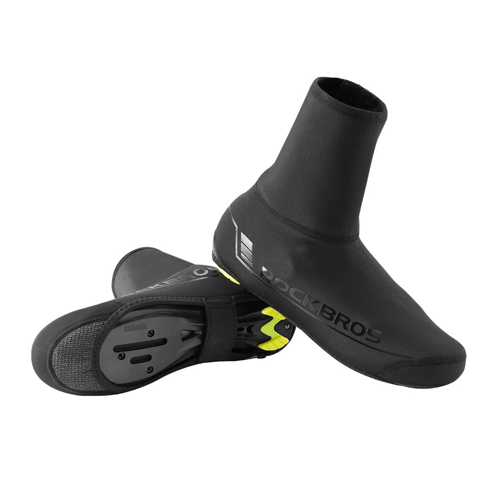 Winter Cycling Shoe Cover Anti-Slip Fabric Overshoes for MTB Bike Fashionable Shoe Protector for Cycling in Winter