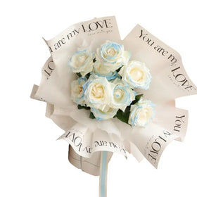Good-looking Recyclable Eco-friendly 45x59cm Kraft Color Bouquet Packaging Material Craft Paper UV/Offset Printed for Gift Craft