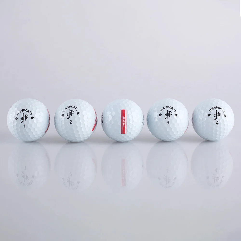 Premium Custom Printing Colorful Logo 2 3 4 Pieces Surlyn Urethane Tour Golf Ball