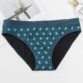Printed 4 Layers Absorbent Teen Girl Period Panties Tampon Replacement Menstrual Underwear