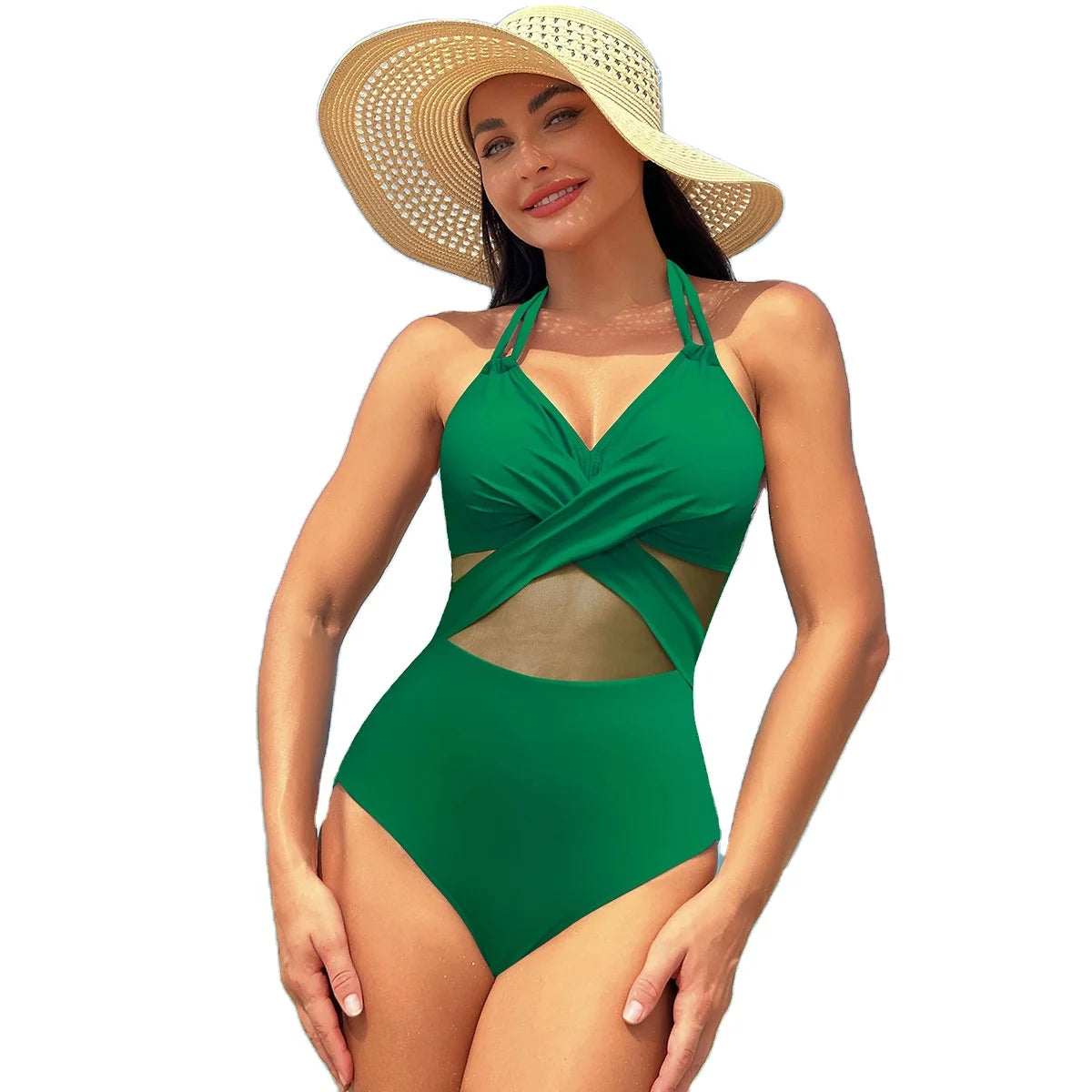 2026 Swimwear for Women 7 Colors Best Beach Wear for Ladies One Piece Bikini