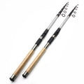 Hot Sale Ultra-short Fiberglass 2.1m 2.4m 2.7m 3.0m 3.6m Telescopic Spinning Fishing Rod