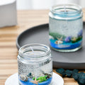 Custom Empty Clear Glass Candle Container Empty Glass Candle Jar for Candle Making