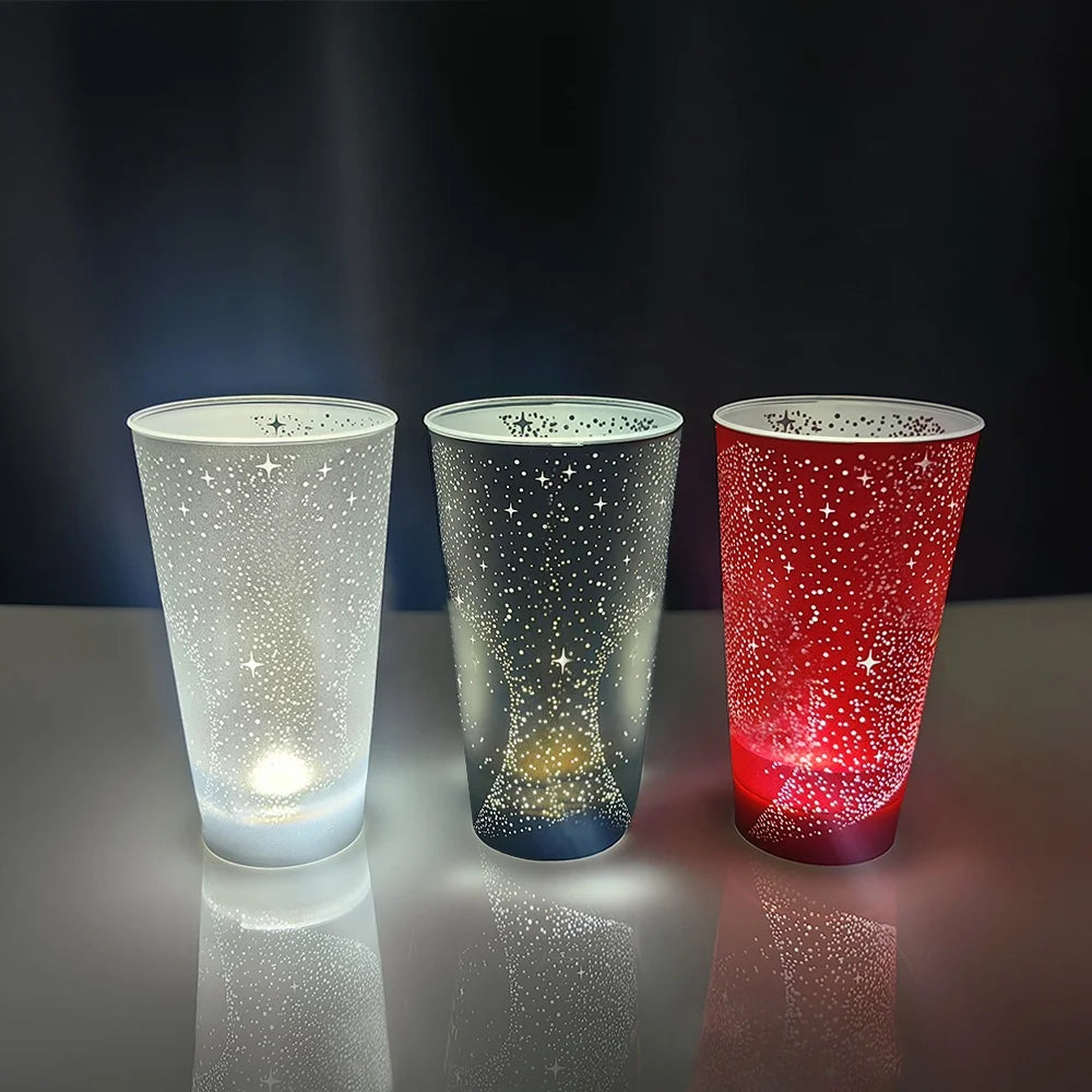 Promotional Led Glowing Plastic Cup Led Flashing Cup Light up Cup Led Glowing Plastic Glasses