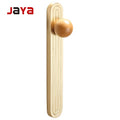 JAYA Light Luxury Modern Simple Gold Wardrobe Door Handle High-End New Chinoiserie Cabinet Door Handle with Walnut Handles