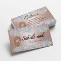 Custom Luxury Business Card New Design with Glossy Matte Print Colorful Logo Name for Greeting Visiting for Paper Packaging