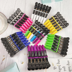Professional Plastic Alligator Hair Clip Sectioning Clamps Crocodile Hairpin 5 Colors Girls Salon Styling Tools Daily Life