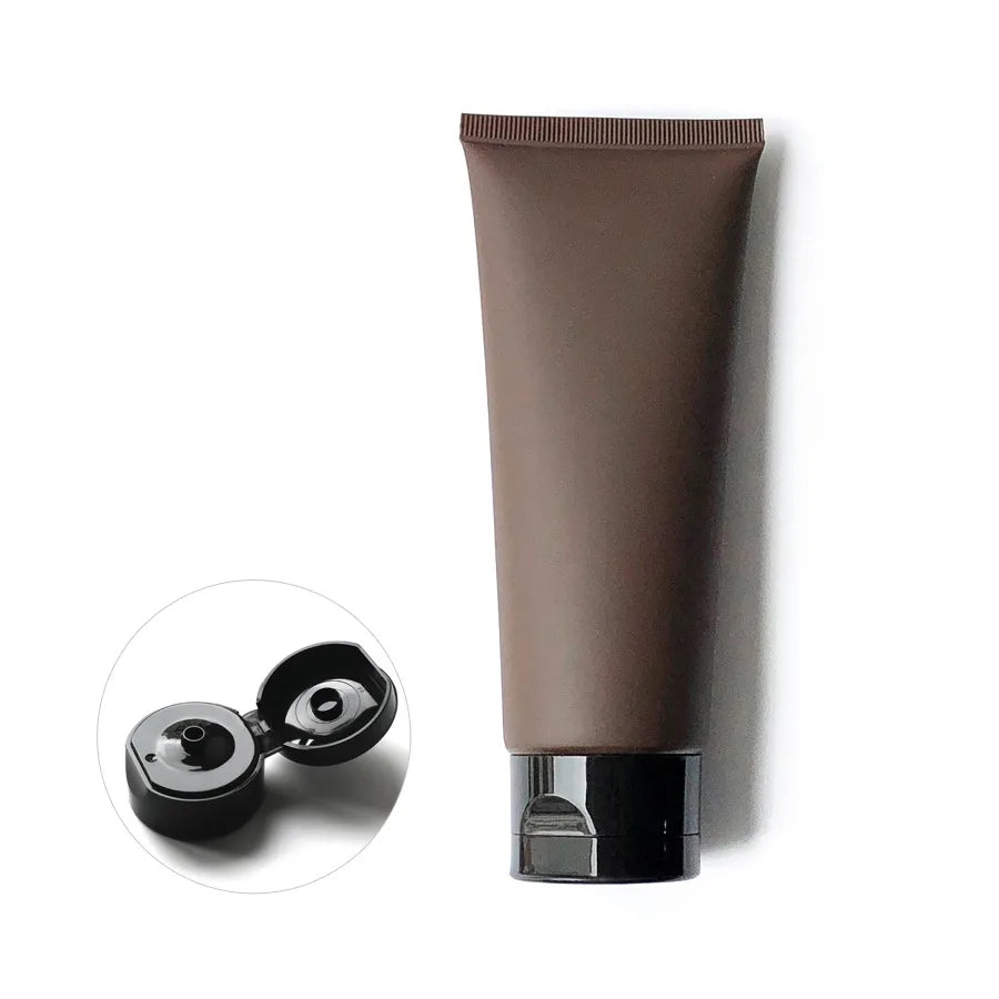 Custom LOGO Hand Cream Face Wash Lotion Essential Oil Tube PE Tube Cosmetic Packaging Empty Soft Plastic Tube 30ml60ml80ml