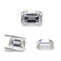 High End Moissanite Price Per Carat D / DEF Color White VVS Emerald Cut Moissanite Diamond Wholesale