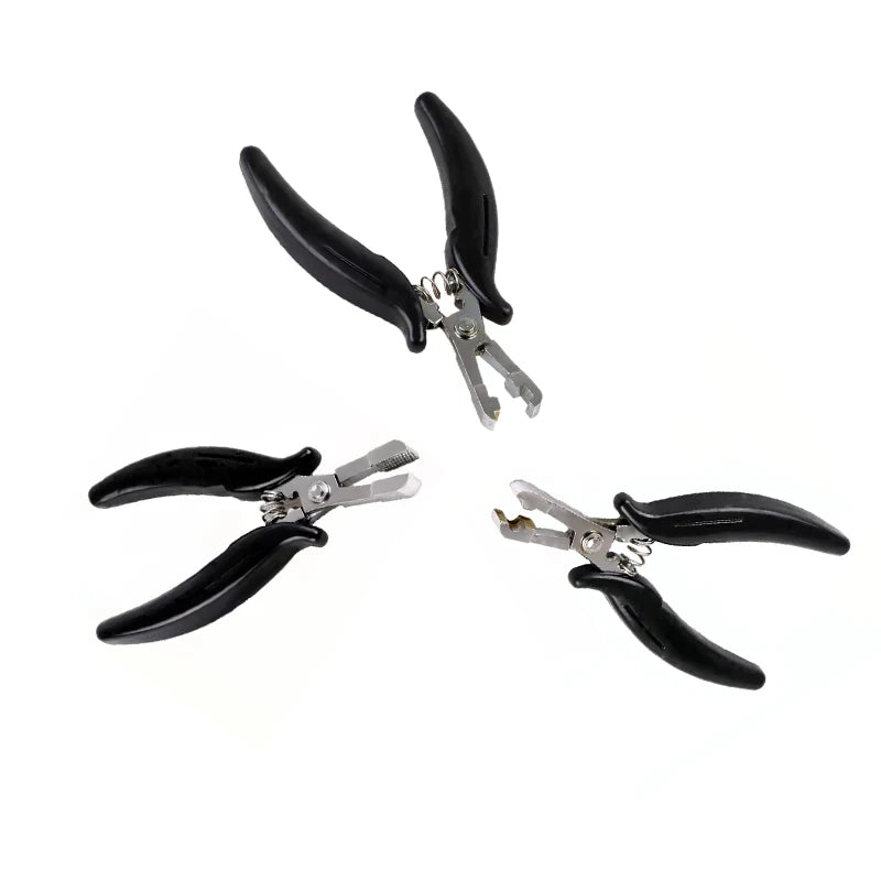 Human Hair Extension Micro Ring Pliers f for Hair Extensions Multi-function Hair Extension Removing Pliers