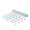 Multi-function Household Clothes Hanger Folding Hanger Storage for Clothing Punch-free Foldable Clothes Hanger