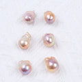 Zhuji Pearls Wholesale 15-18mm Baroque Natural Pink Loose Pearl Beads Grade a Third Party Certified for Making Jewelry