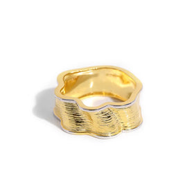 Whosale Retro Ring 925 Sterling Silver 925 Jewellery Rings 18K Gold Plated Silver Ring for Woman