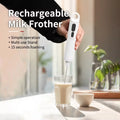 Good Quality Coffee Tool Accessories Coffee Milk Foam Maker Battery Powered 3 Gears Latte Art Handheld Milk Frother Egg Foamer