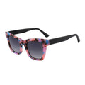 882233S Minimalist Thick Frame Polarized Sunglasses OEM Bulk Order Lightweight Acetate UV Shade Sunglasses for Women