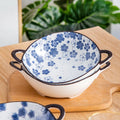 Japanese Retro Tableware for Restaurant Porcelain Noodle Bowls Food-Safe Udon Soba Pho Soup Ramen Bowls