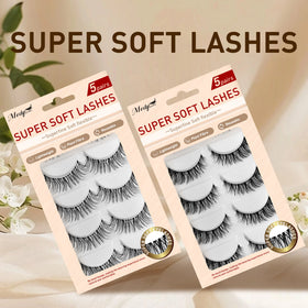 Wholesale Lashes Cluster Strip Fox Lashes Cat Eye Lash Wispy Private Label Segment Pre-Cut Eyelashes Custom Logo Synthetic