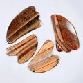 HY Large Quantities tiger eye heart shape Gua Sha Board Tool Claw Massage Plate