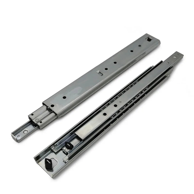 Heavy Duty Industrial Metal Tool Cabinets 5303 53mm 12 Telescopic Drawer Rail Runners Stopper for Bedroom Apartment Outdoor Use