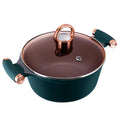 Hot Selling Maifan Stone Nonstick Cooking Pots Die Cast Aluminum Casserole With Glass Lid  Frying Pan Cookware Kitchen Soup Pot