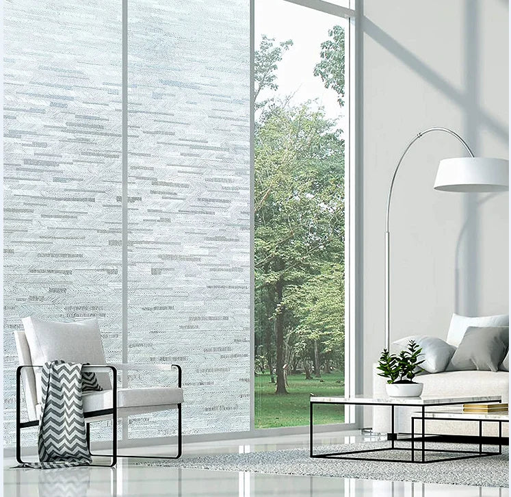 Hot Selling Non-Glue Glass Nice Design Modern Frosted Window Static Cling PVC Film Household Home Decorative Tint