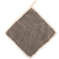 Square Sisal Linen Washing Cloth Towel Hemp Cotton Body Cleaning Exfoliating Washcloth