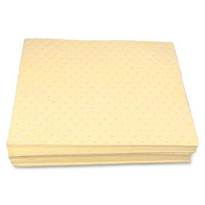 Oilspillpro Medium-weight Chemical Absorbent Pads CHA-P0300 for Clean Liquid Spill