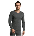 Wholesale 2 Piece Long Johns Thermal Underwear Men 100 Cotton Crew Neck Long Johns Fashion Style