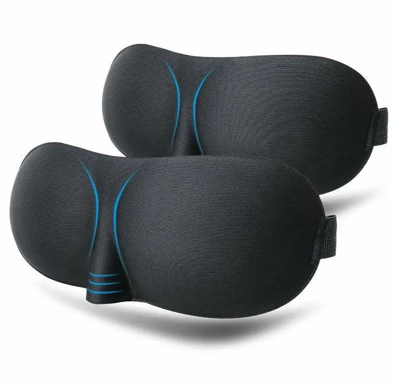 Adjustable Strap Eye Sleep Shade Cover Blocks Eye Mask Light Reduces Puffy Eyes