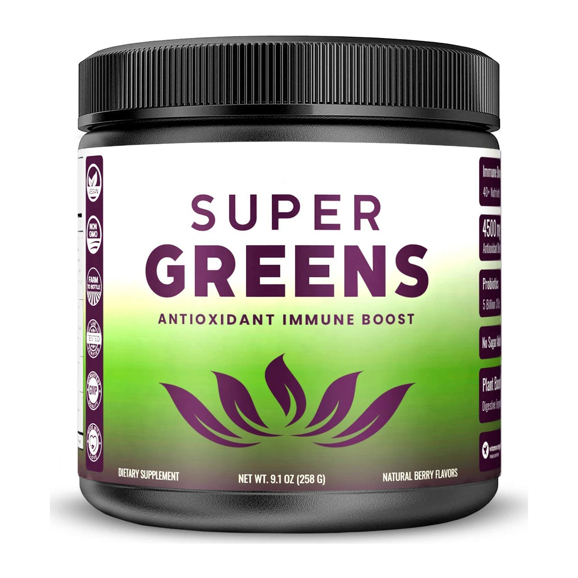 Factory Price Private Label Juice Energy Drink Protein Superfood Super Green Powder Organic for Detox Antioxidants