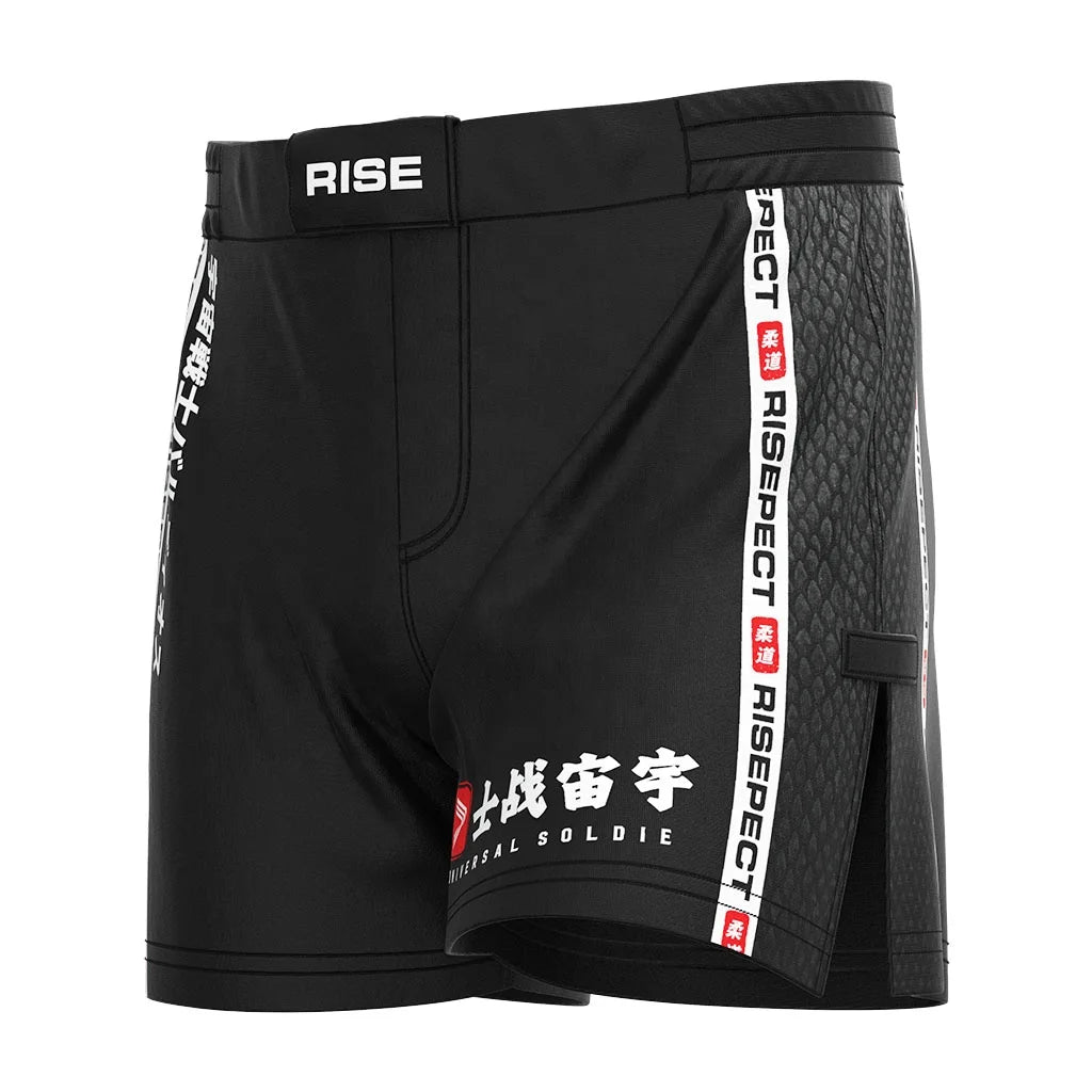 Custom Men's Heavy Training Grappling Shorts with Tear-resistant Reinforced Stitching Flexible Fit for No Gi BJJ MMA Competition