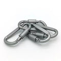 Wholesale Custom Laser Engraved Logo D Shape Snap Tactical Hook Carabiner Black Clip Aluminium Carabiner Hooks