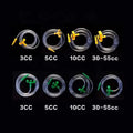 Pneumatic Syringe Barrel Adapter 3cc-55cc Glue Adhesive Fluid Dispensing Valve Robot Fitting 3D Printer Accessories