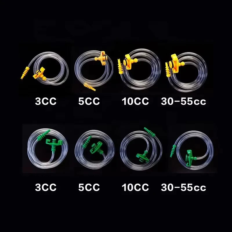 Pneumatic Syringe Barrel Adapter 3cc-55cc Glue Adhesive Fluid Dispensing Valve Robot Fitting 3D Printer Accessories