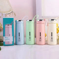 Wholesale Creative Double Layer Insulation Glass Printing Logo Advertising Cup Opening Push Gift Cups