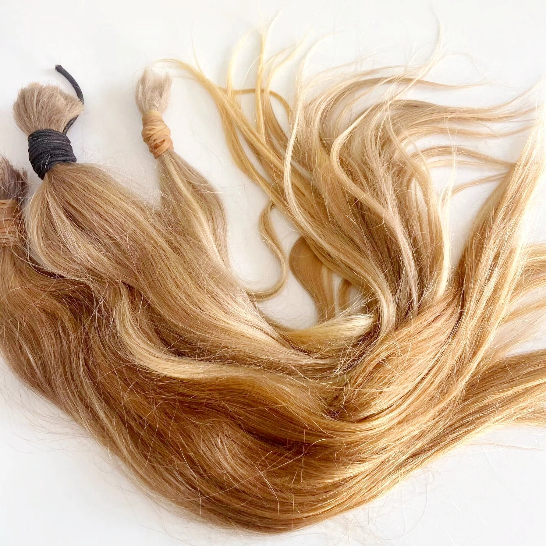 Nature Russian Slavic Human Black Brown Blonde Color Virgin Unprocessed Hair Bulk