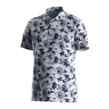 Custom Sublimation Polo Floral Casual Floral Beach Wear Hawaiian Shirt for Men