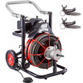 Sewer Machine Open Style Cable Case 100' X 1/2" Drain Auger Pipe Cleaner Machine
