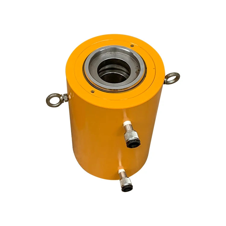 YDC High Tonnage Prestressed Center Hole Double Acting Types Hollow 200 Tons Electric Hydraulic Jack
