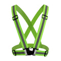 Adjustable Safety Running Belt Suspender Running Vest Reflective Safety Straps Vest