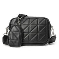 Small Square PU Leather Sport Chest Sling Crossbody Travel Shoulder Messenger Bag Fashionable Mobile Phone Accessory for Men