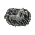 OEM/ODM Wholesale 3d Cowboy Western Horse Buckle Mens Fancy Alloy Belt Buckle Metal Antique Silver Custom Logo Belts Buckles
