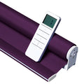 Smart Window Shades Waterproof Blackout Electric Manual Roller Blinds Shutter with Top Rail for Living Room Alexa Controlled