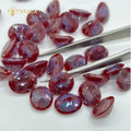 Lab Alexandrite Synthetic Color Change Alexandrite Custom Cut Size Shape Wholesale Alexandrite Nd Yag