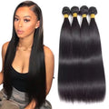 Natural Mink Virgin Brazilian Hair Bundles Real Brazilian Virgin Hair Extensions Bone Straight Human Hair Weave Bundle
